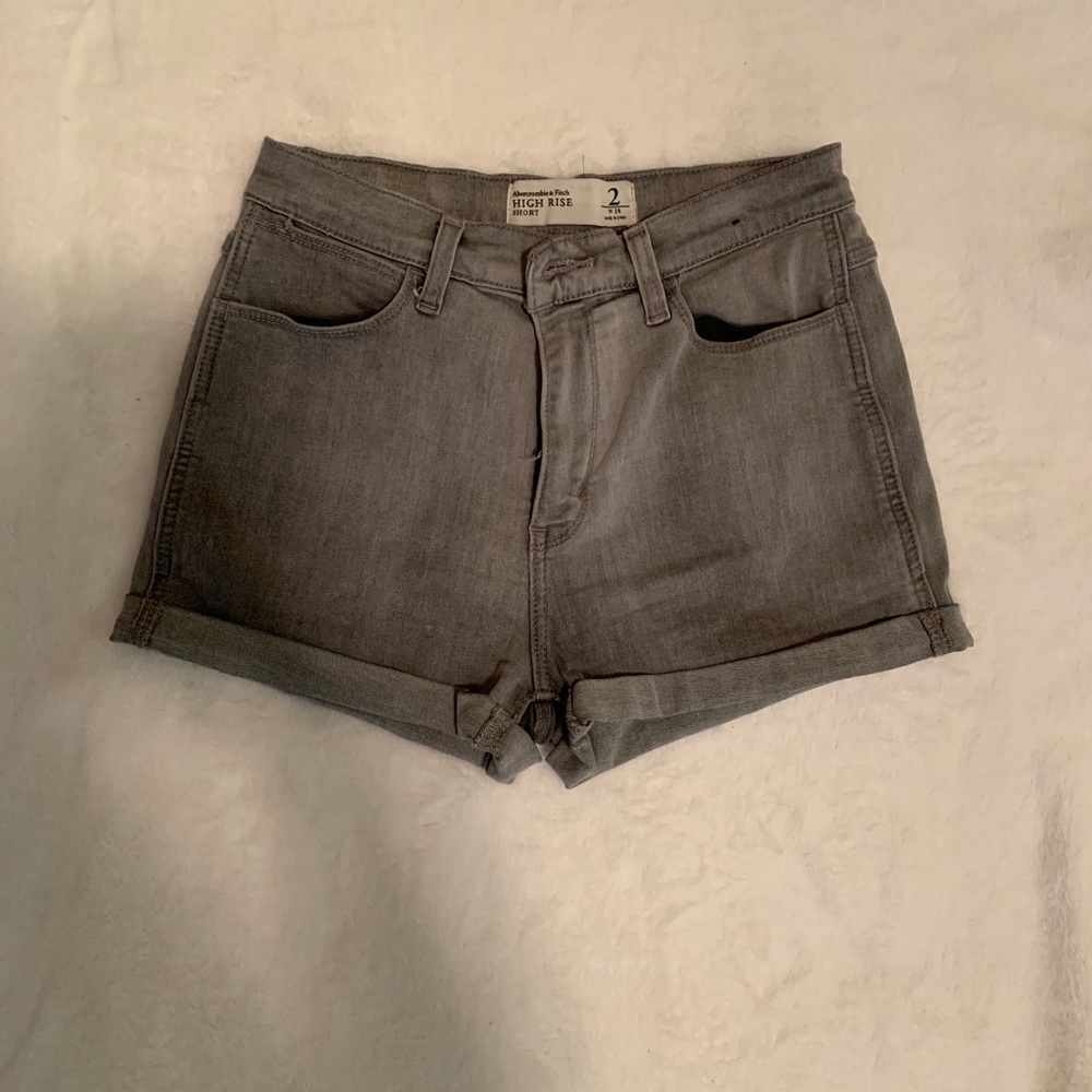 High Waist Denim Shorts
